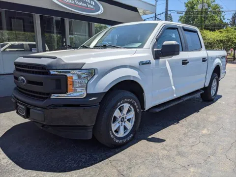 White 2018 Ford F-150 XL SuperCrew 5.5-ft. Bed 4WD for sale in Gahanna, OH