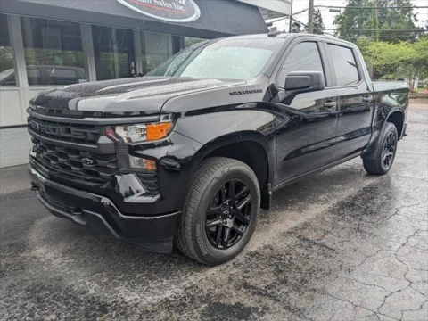 Black 2023 Chevrolet Silverado 1500 Custom for sale in Gahanna, OH