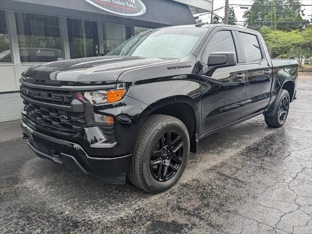 Black 2023 Chevrolet Silverado 1500 Custom for sale in Gahanna, OH
