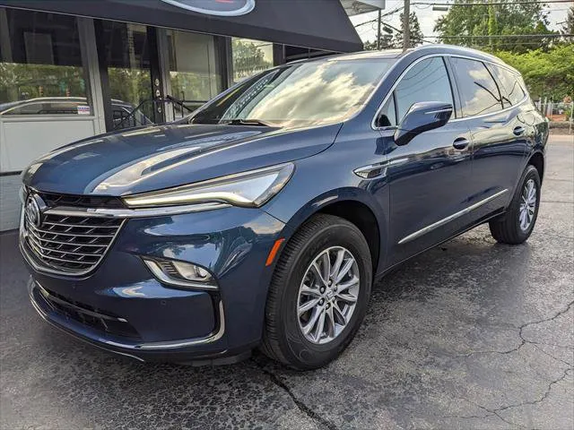 Blue 2023 Buick Enclave Essence for sale in Gahanna, OH