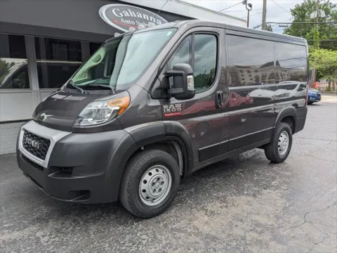 Gray 2021 Ram ProMaster Cargo Van 1500 Low Roof 118-in. WB for sale in Gahanna, OH