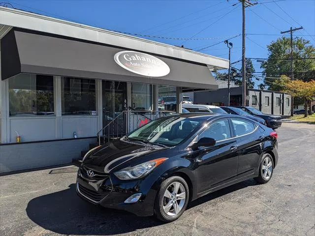 Black 2013 Hyundai Elantra GLS for sale in Gahanna, OH