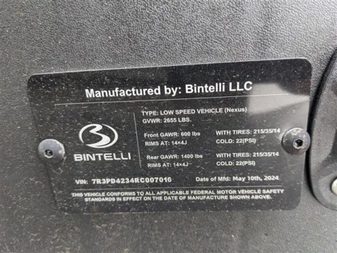 More photos of 2024 BINTELLI NEXUS 4PF FORWARD FACING at Gahanna Auto Sales, OH