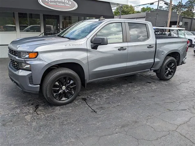 Gray 2020 Chevrolet Silverado 1500 Custom for sale in Gahanna, OH