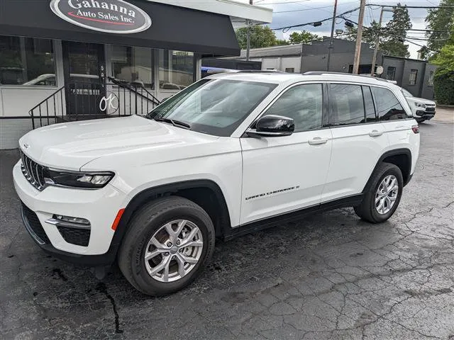 White 2022 Jeep Grand Cherokee Limited for sale in Gahanna, OH