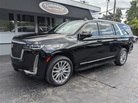 Black 2022 Cadillac Escalade ESV Premium Luxury for sale in Gahanna, OH