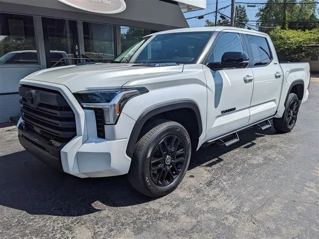 White 2024 Toyota Tundra Limited CrewMax 4WD Hybrid for sale in Gahanna, OH