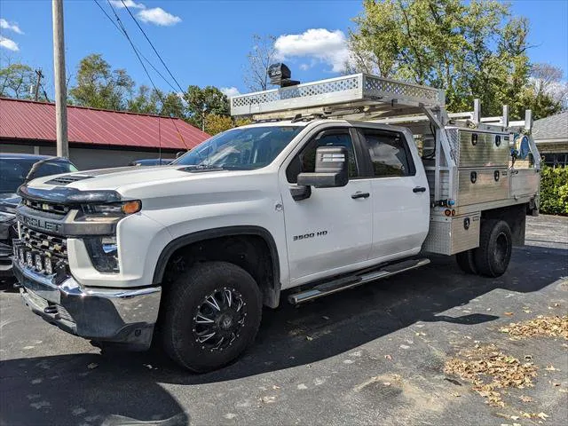 White 2021 Chevrolet Silverado 3500HD CC Work Truck for sale in Gahanna, OH