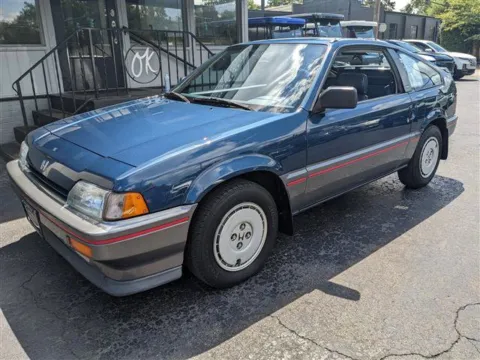 Blue 1987 Honda Civic CRX HF 1.5L 2-Door Hatchback for sale in Gahanna, OH