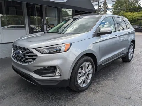 Silver 2024 Ford Edge Titanium for sale in Gahanna, OH