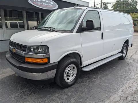 White 2023 Chevrolet Express Cargo Van 2500 Cargo for sale in Gahanna, OH