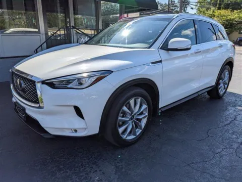 White 2022 INFINITI QX50 LUXE for sale in Gahanna, OH