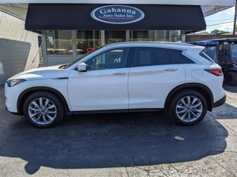 Photos of 2022 INFINITI QX50 LUXE for sale in Gahanna, OH at Gahanna Auto Sales