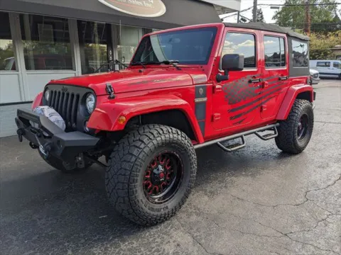Red 2018 Jeep Wrangler JK Unlimited Freedom Edition for sale in Gahanna, OH