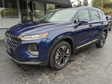 Blue 2020 Hyundai Santa Fe Limited for sale in Gahanna, OH