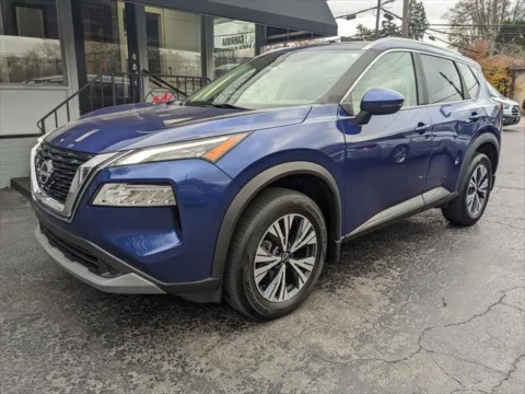 Blue 2023 Nissan Rogue SV for sale in Gahanna, OH