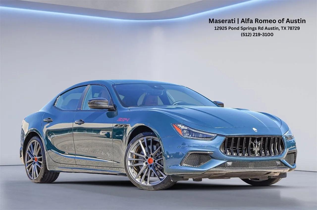 Blue 2024 Maserati Ghibli Trofeo 334 Ultima for sale in Austin, TX