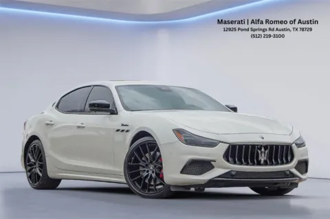White 2022 Maserati Ghibli Modena Q4 for sale in Austin, TX