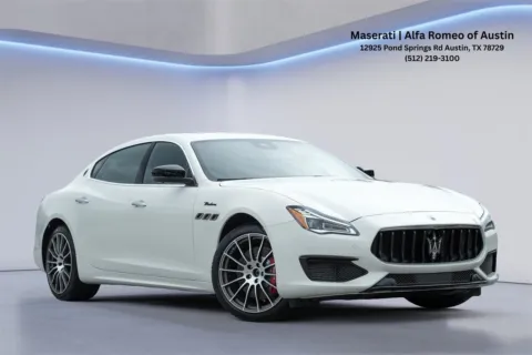 White 2024 Maserati Quattroporte Modena Ultima Q4 for sale in Austin, TX