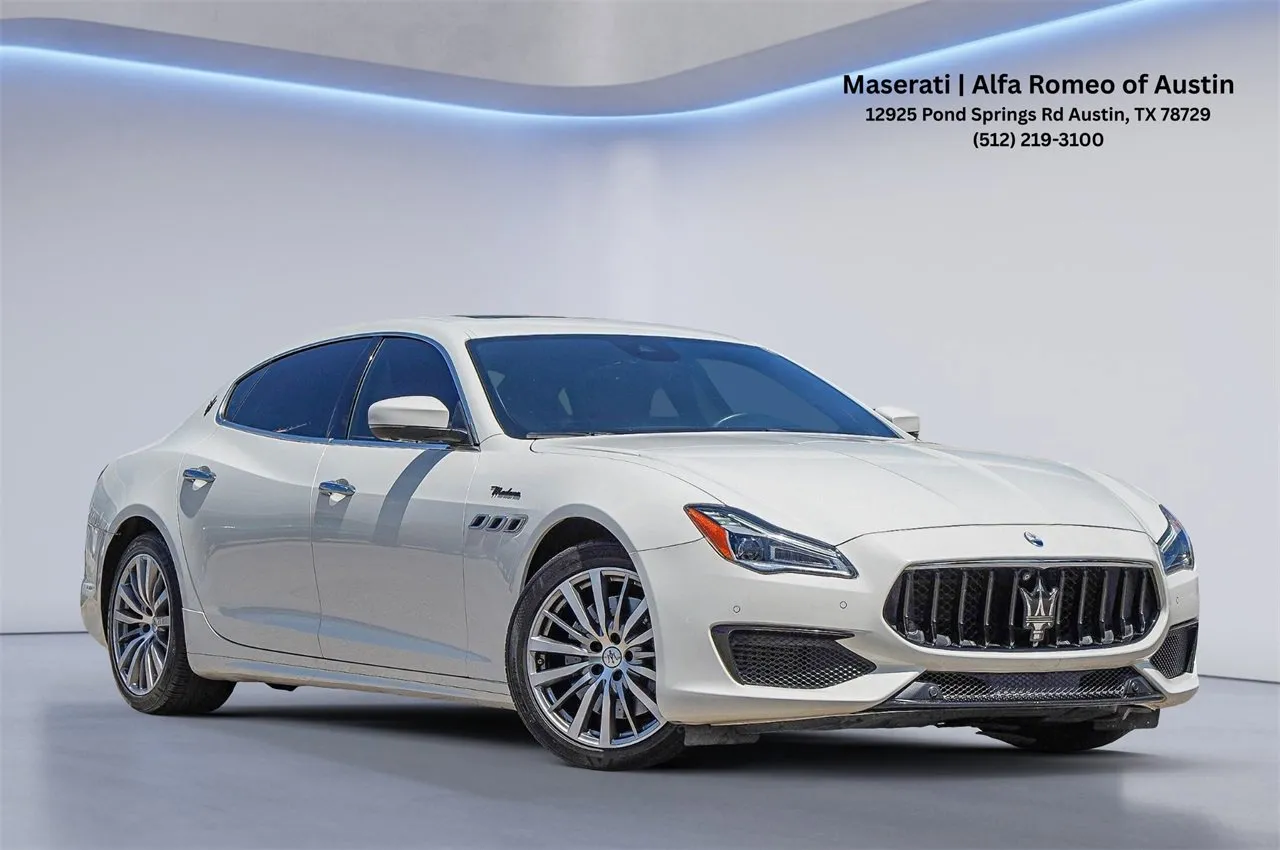 White 2022 Maserati Quattroporte Modena for sale in Austin, TX