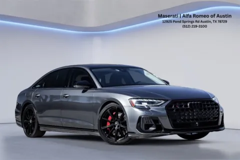 Gray 2022 Audi S8 4.0T for sale in Austin, TX