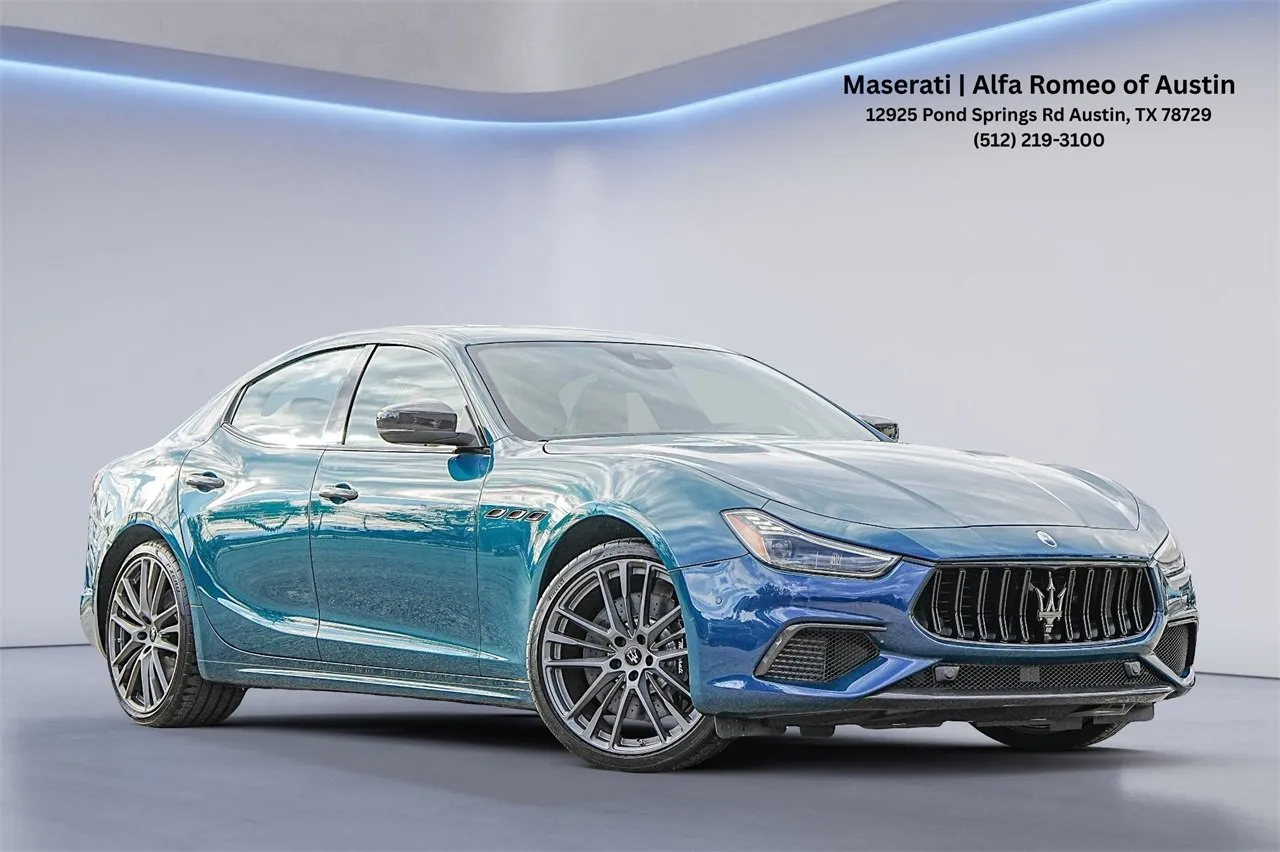 Blue 2024 Maserati Ghibli Trofeo 334 Ultima for sale in Austin, TX