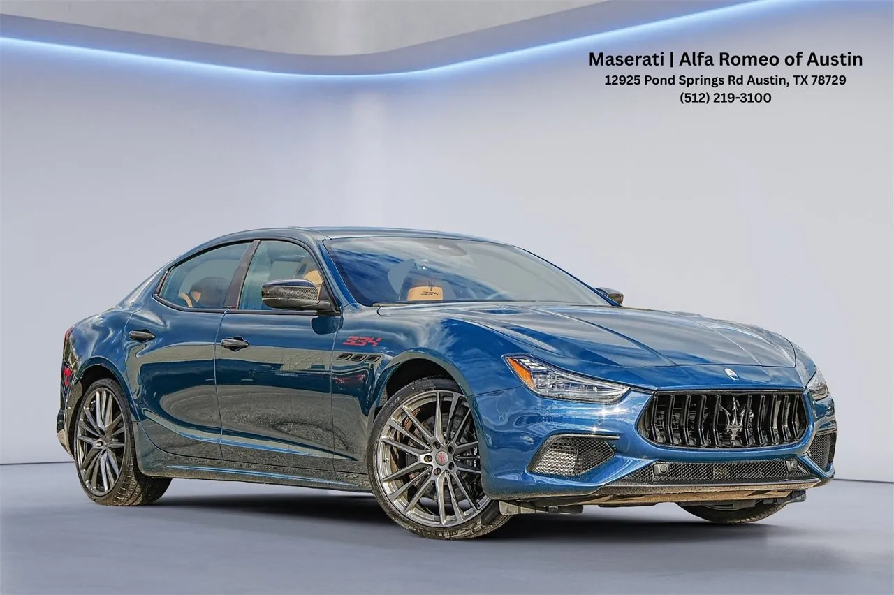 Blue 2024 Maserati Ghibli Trofeo 334 Ultima for sale in Austin, TX