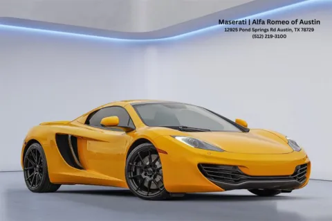Orange 2013 McLaren MP4-12C for sale in Austin, TX
