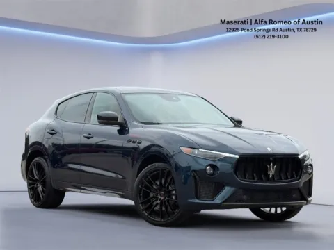 Blue 2024 Maserati Levante Trofeo V8 Ultima for sale in Austin, TX