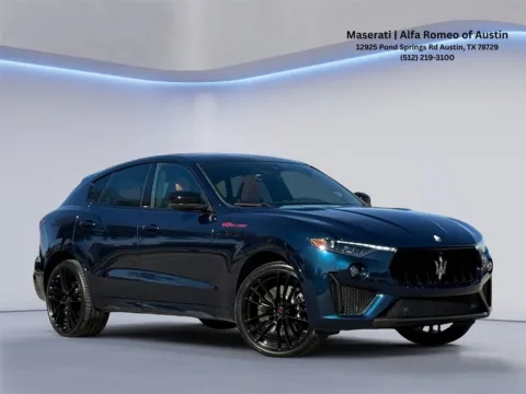 Blue 2024 Maserati Levante Trofeo V8 Ultima for sale in Austin, TX