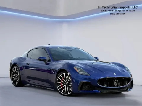 Blue 2024 Maserati GranTurismo Trofeo for sale in Austin, TX