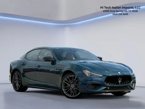 Blue 2024 Maserati Ghibli Trofeo 334 Ultima for sale in Austin, TX