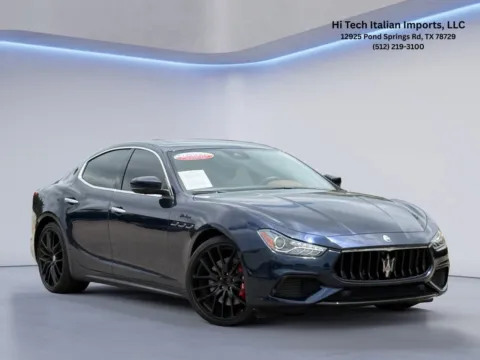 Blue 2022 Maserati Ghibli Modena Q4 for sale in Austin, TX
