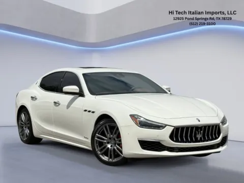 White 2018 Maserati Ghibli S Q4 GranLusso for sale in Austin, TX