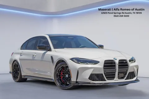White 2024 BMW M3 Competition xDrive for sale in Austin, TX