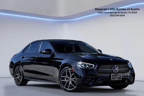 Black 2022 Mercedes-Benz E-Class E 450 for sale in Austin, TX
