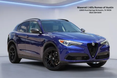 Blue 2021 Alfa Romeo Stelvio Sprint for sale in Austin, TX