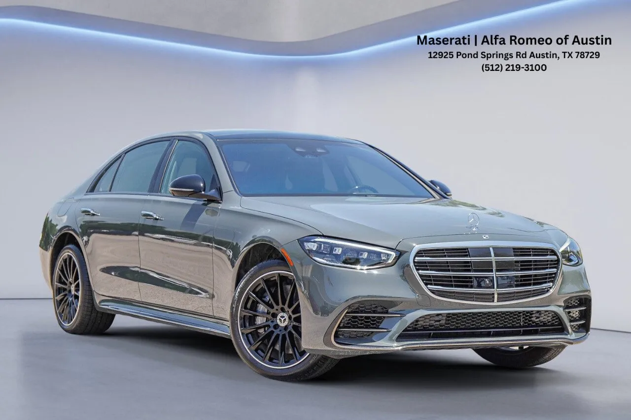 Gray 2024 Mercedes-Benz S-Class S 580 for sale in Austin, TX