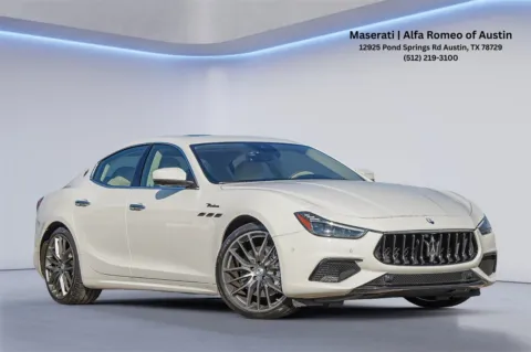 White 2022 Maserati Ghibli Modena for sale in Austin, TX