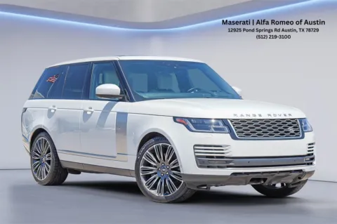 White 2021 Land Rover Range Rover Westminster for sale in Austin, TX