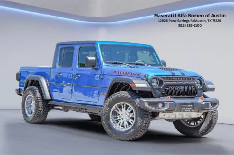 Blue 2021 Jeep Gladiator Mojave for sale in Austin, TX