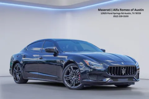 Black 2022 Maserati Quattroporte Modena for sale in Austin, TX