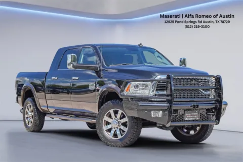 Black 2018 Ram 3500 Laramie Longhorn for sale in Austin, TX