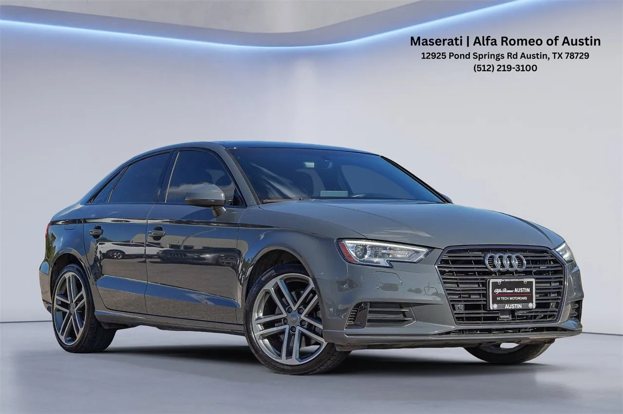 2020 Audi A3 Sedan Premium