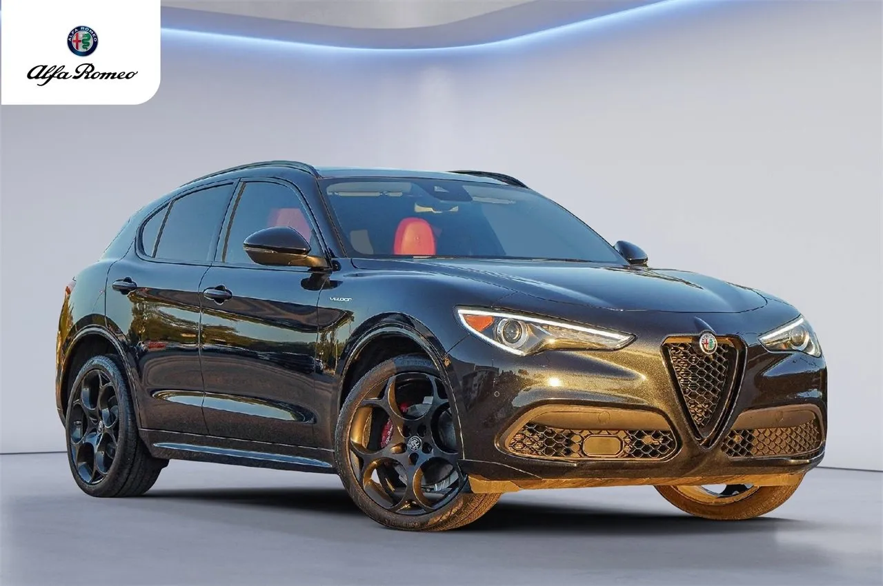 Black 2022 Alfa Romeo Stelvio Veloce for sale in Austin, TX