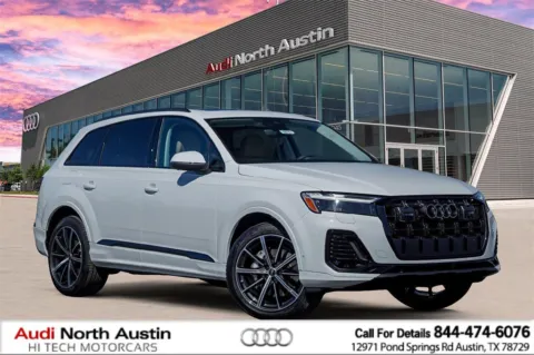 White 2026 Audi Q7 Premium Plus for sale in Austin, TX