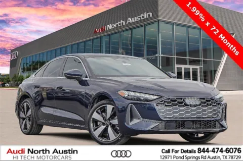 Blue 2025 Audi A5 Premium Plus for sale in Austin, TX