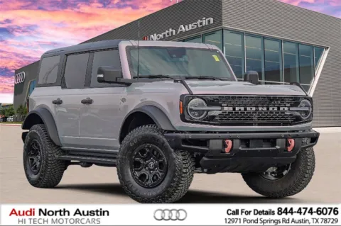 Gray 2024 Ford Bronco Wildtrak for sale in Austin, TX