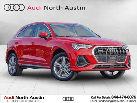 Red 2023 Audi Q3 S line Premium Plus for sale in Austin, TX