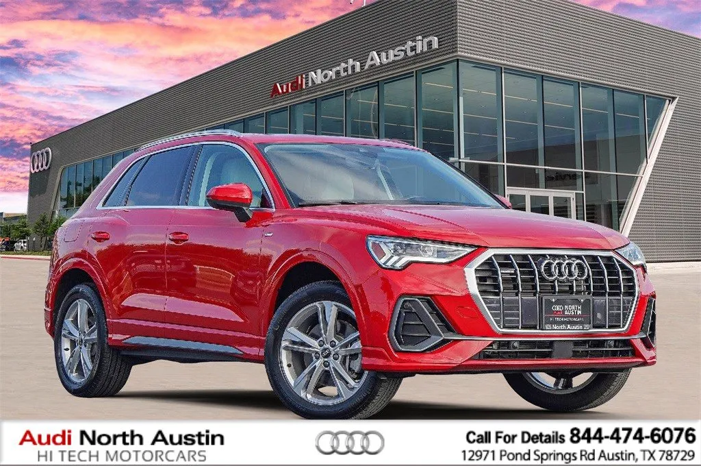 Red 2023 Audi Q3 S line Premium Plus for sale in Austin, TX